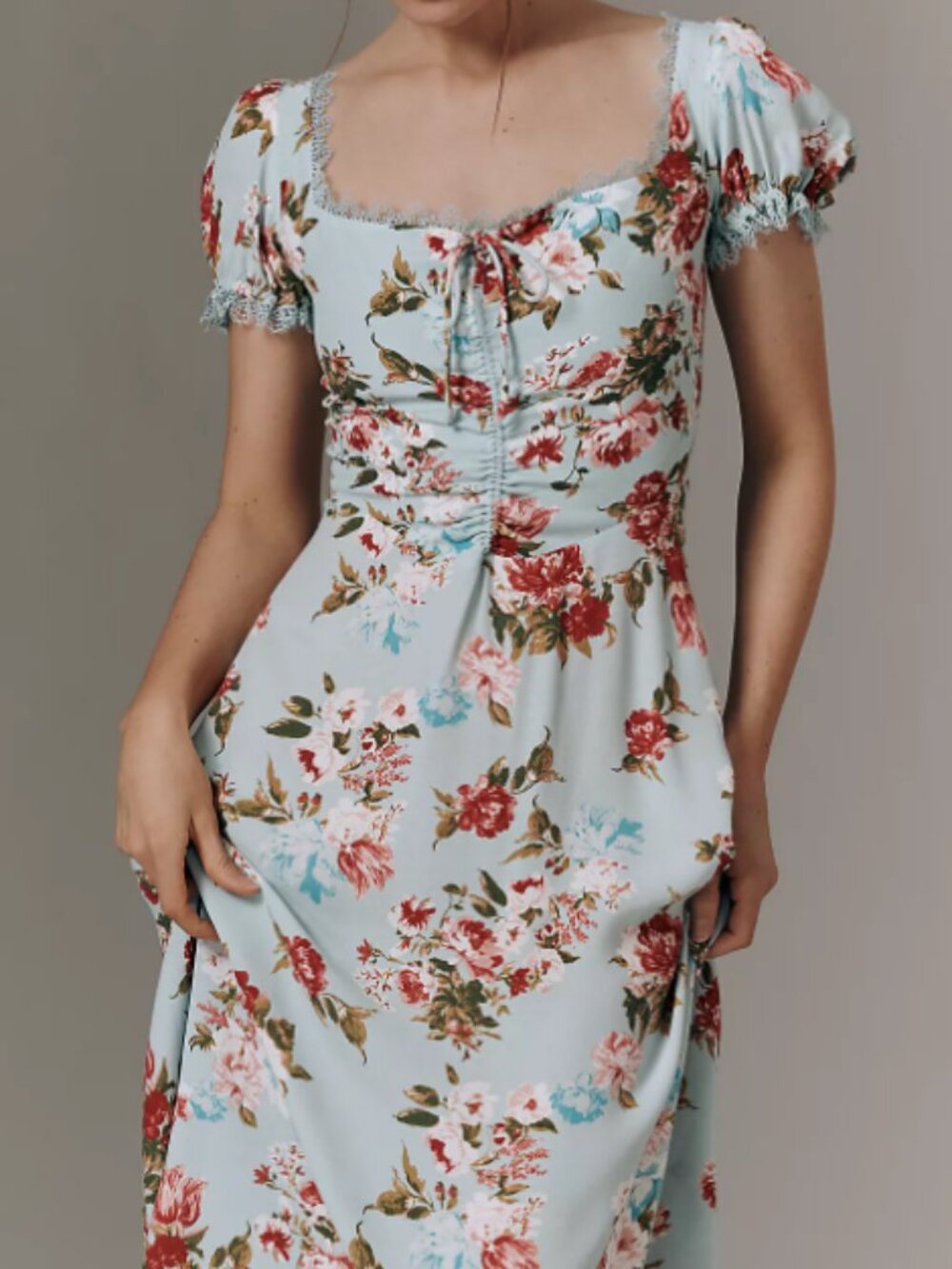 By Anthropologie Printed Midi Dress